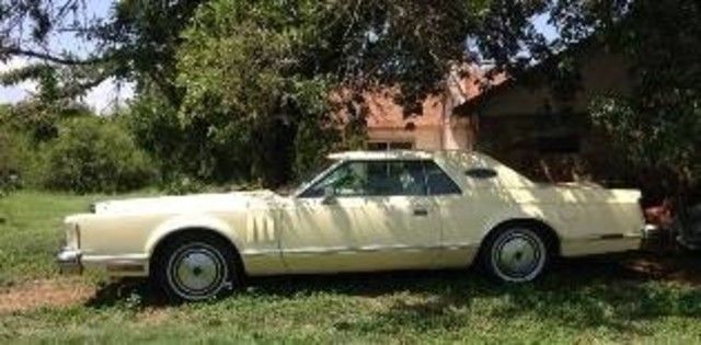 1979 lincoln continental mark v 2 door hardtop coupe, original family car!