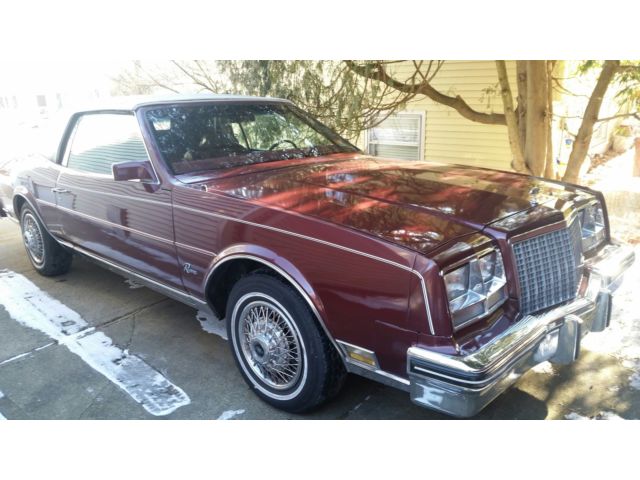 1982 buick riviera convertible mint limited rare antique classic garaged clean