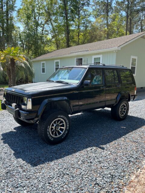 1991 jeep cherokee xj limited sunroof 4x4 selectrac leather
