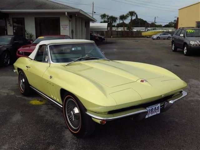 rare 1965 chevrolet corvette convertible with factory a/c lower reserve!!