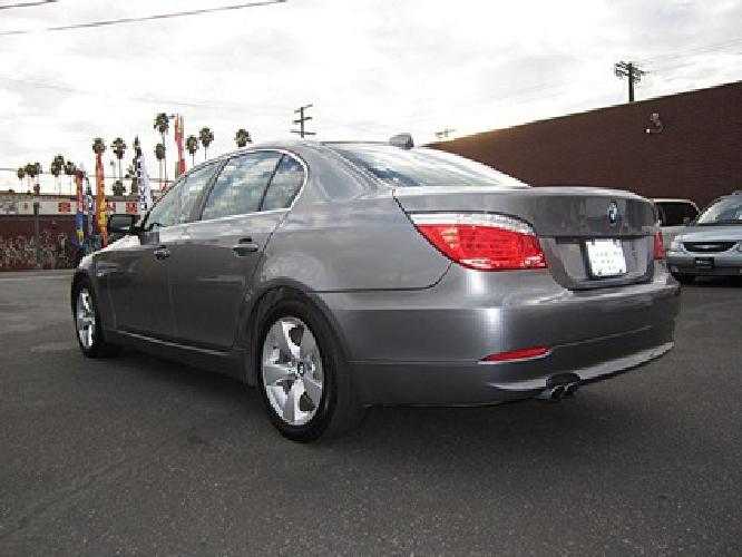 2008 bmw 528i gray 62,677 mile w/navigation in los angeles, ca