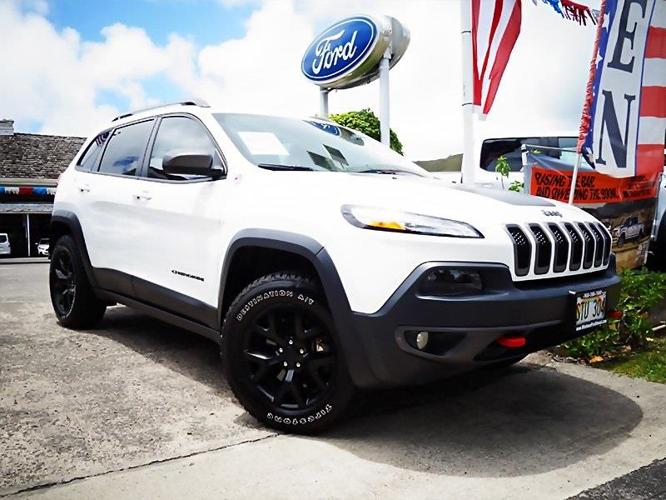 2016 jeep cherokee trailhawk 4x4 trailhawk 4dr suv for sale in kailua, hawaii