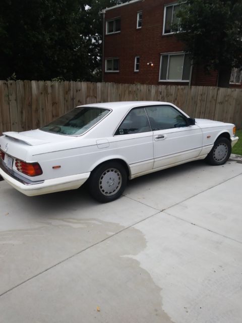 classic mercedes-benz 560sec 1991