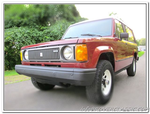 1986 isuzu trooper ii 4x4 ... 53,304 original miles