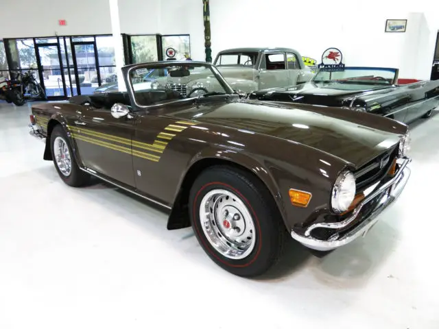 1973 triumph tr6 roadster - stunning car - 43k miles - beautifully restored!!