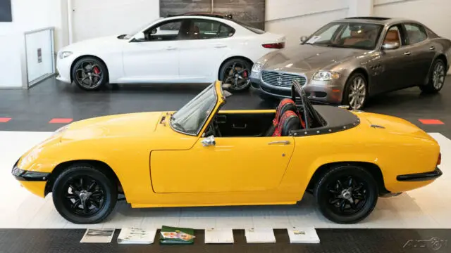 1969 lotus elan series 4 fully documented restoration california car