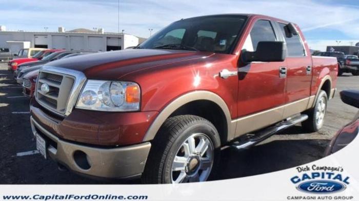 2006 ford f-150 king ranch king ranch 4dr supercrew 4wd styleside 5.5 ft. sb for sale in carson city, nevada
