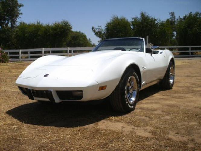 1975 corvette roadster conv in fresno, ca