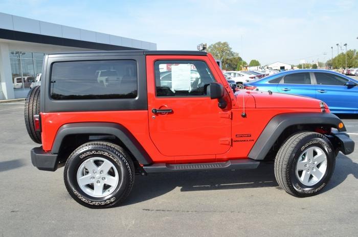 used 2016 jeep wrangler 4wd sport conway, ar 72032 for sale in beryl, arkansas