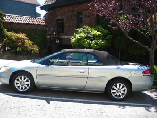 2004 chrysler sebring convertible limited in san francisco, ca