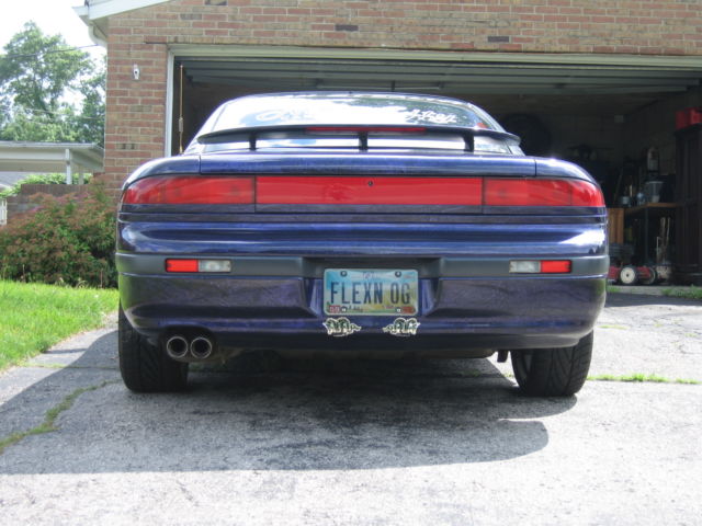 1993 dodge stealth es custom purple color