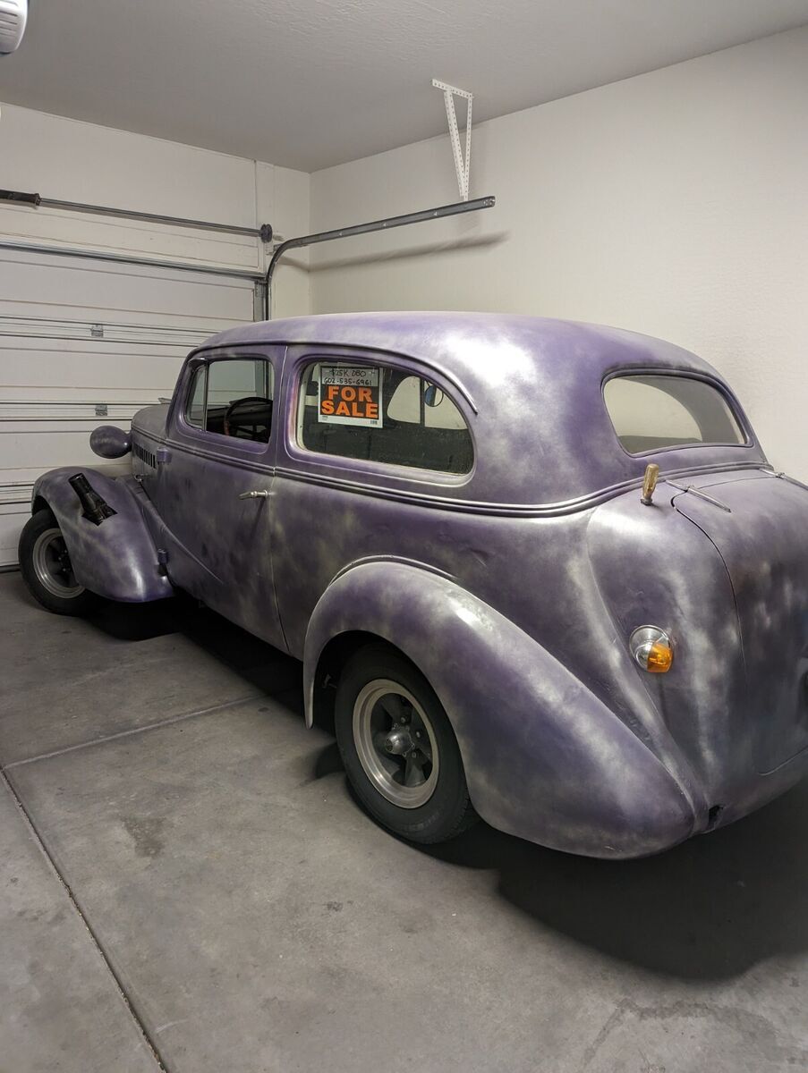 1938 chevy 350/350 turbo trans runs and drives needs finishing, is rough stage