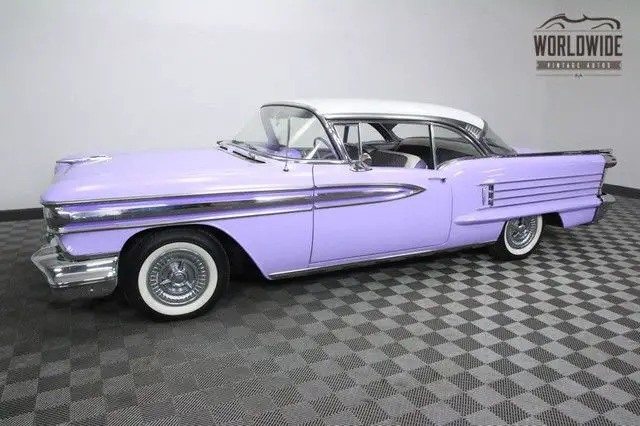 1958 purple rare restored tri power!!