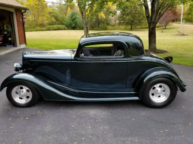 1934 chevrolet 3 window chopped coupe street rod turn key!