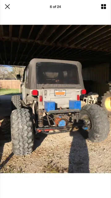 street legal with 44" tires and insured rock crawler