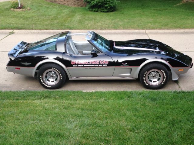 1978 corvette pace car l82/4-speed