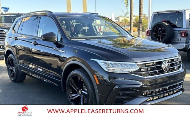 2023 volkswagen tiguan 2.0t se r-line black