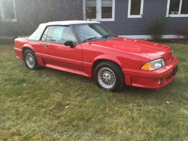 1990 mustang gt convertible - 1,200 miles!!!!