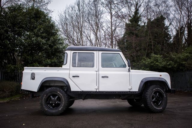 1991 land rover defender 110 double cab / crew cab, pick up lhd