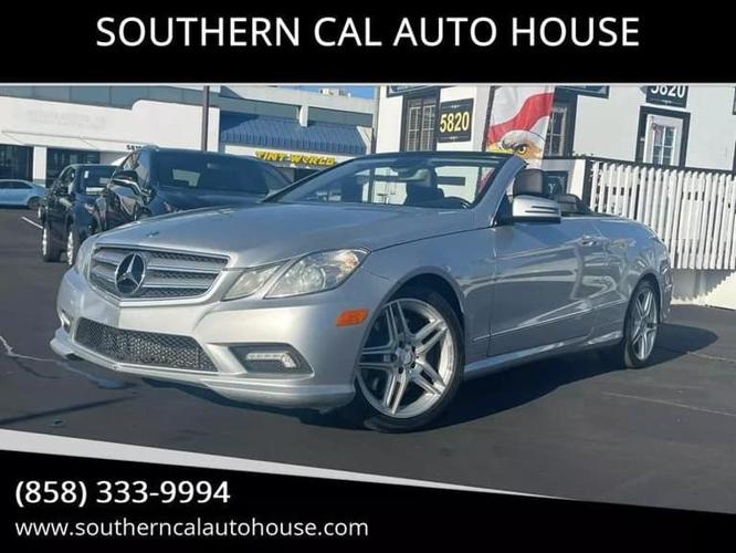 2011 mercedes-benz e-class e 550 convertible 2d in san diego, california