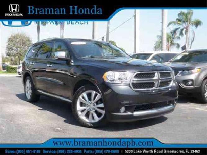 2011 dodge durango crew in greenacres, fl
