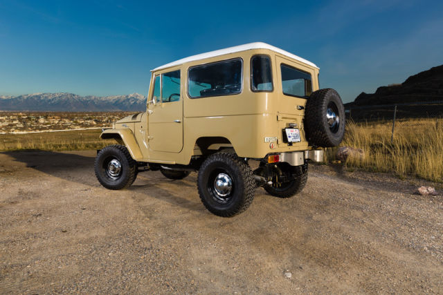 1966 toyota land cruiser fj40 frame off restoration no reserve!!