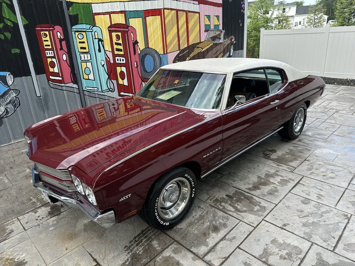 1970 chevrolet chevelle coupe coupe red malibu