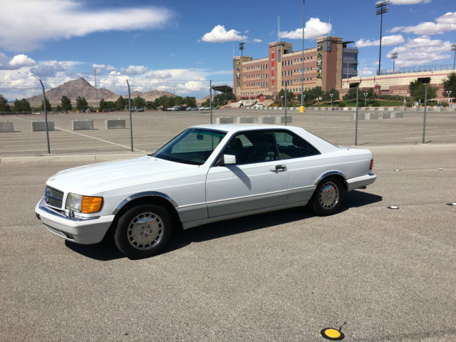 no reserve 1990 mercedes-benz 560sec base coupe 2-door survivor excellent cond
