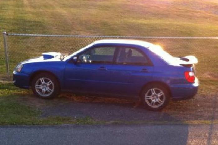 2004 subaru wrx blue 71k 5spd in whitehall, pa