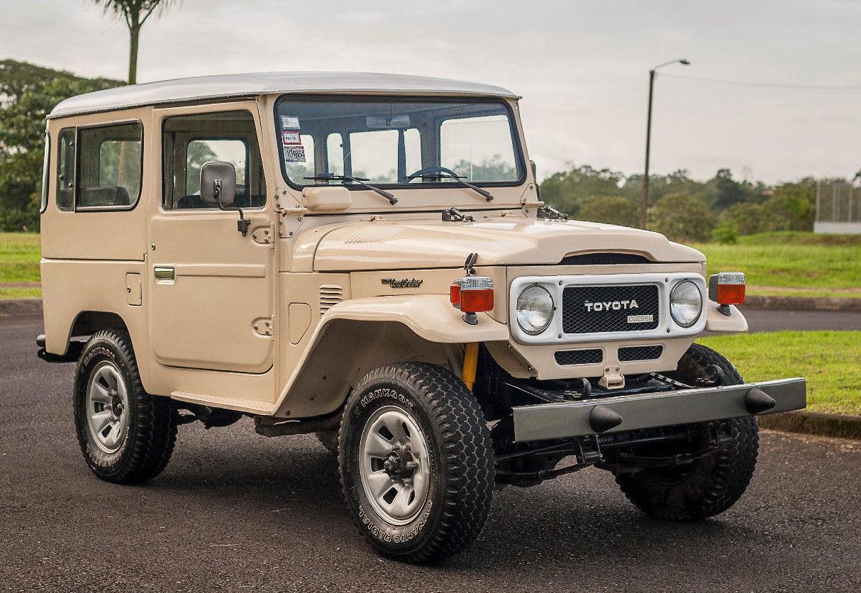 1980 toyota land cruiser factory diesel fj40 bj40 restored
