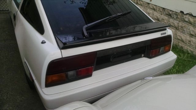 1986 nissan 300zx turbo, white