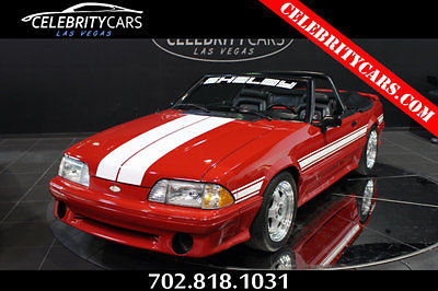 2dr convertible gt 1992 ford mustang saac mk ii "the #11 car of only 12 ever pro