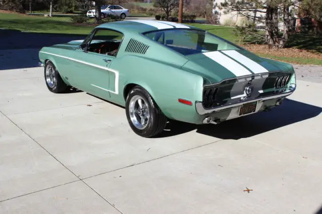 1968 mustang fastback j code complete resto p[ower steering and disc brakes