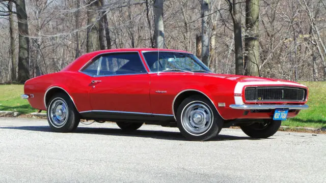 1968 camaro rally sport, matching number, documented, california car