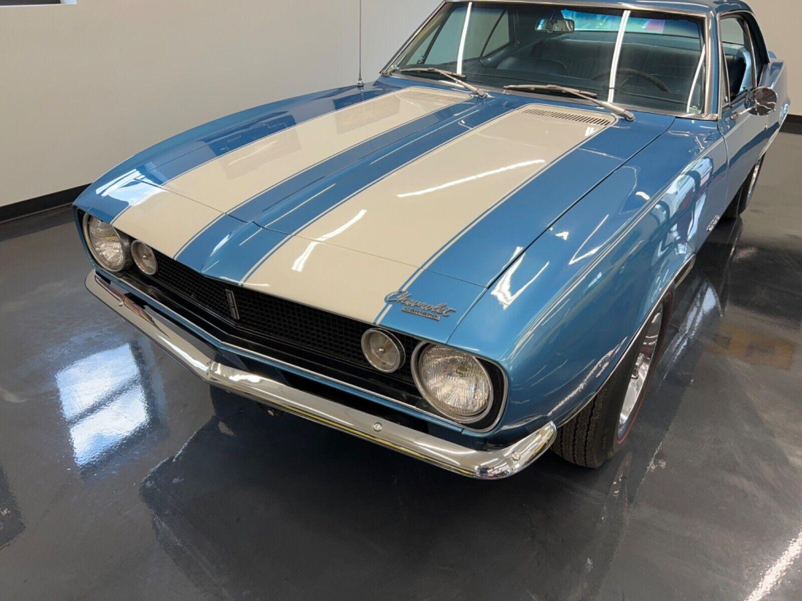 1967 chevrolet camaro z28 blue 56000 miles