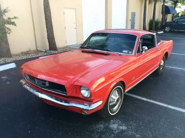 1966 ford mustang fastback 2+2 manual 41,557 original miles