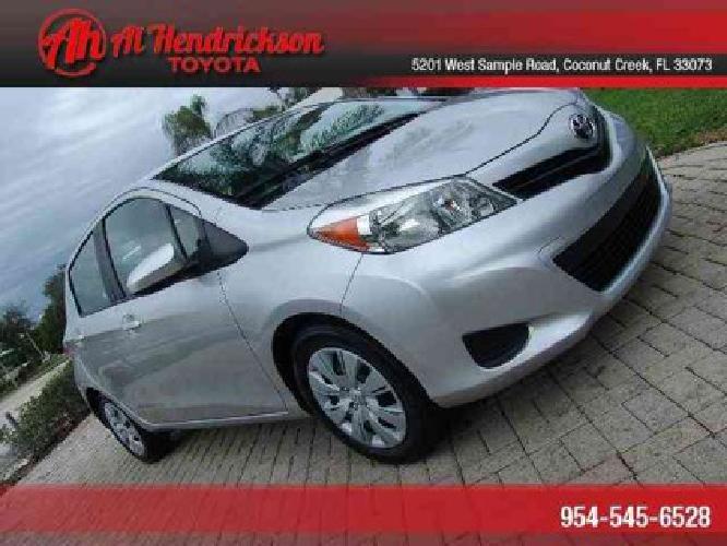 2012 toyota yaris le in coconut creek, fl