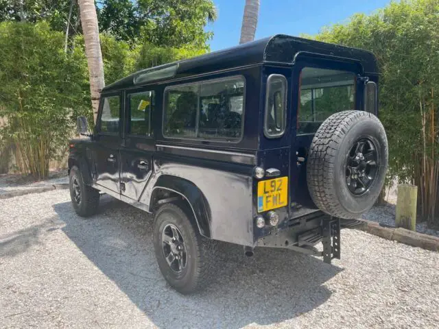 1980 land rover defender suv blue 4wd manual