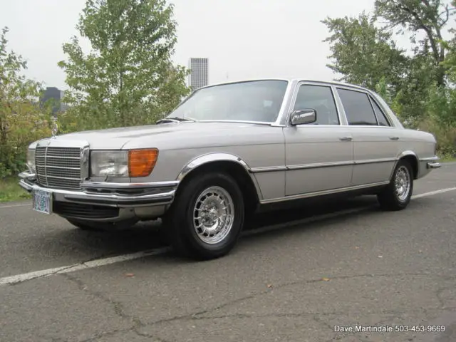 1977 mercedes-benz 450 sel 6.9l european low miles! no reserve!!