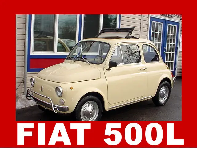 1970 fiat 500l - so cute! - great conditon - must see!