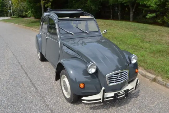 1965 citroen 2cv in highly restored condition