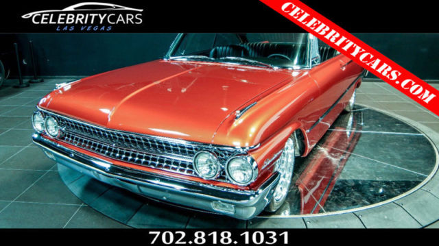 1961 ford galaxy starliner cutom restomod 0 orange coupe 428 cobra jet 4-speed m
