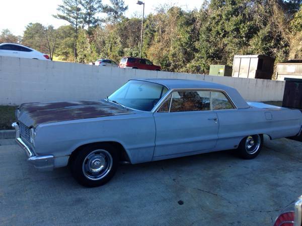 1964 impala 2 dr hard top restomod