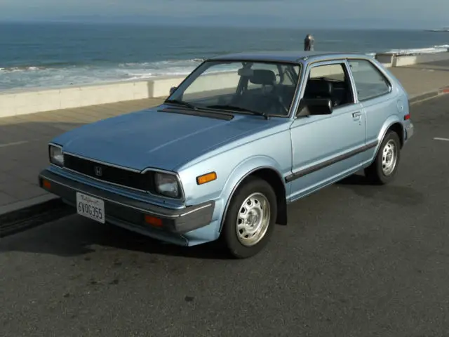 1983 honda civic vintage all stock 2 owner 45,854 miles malibu barn find 72 pix