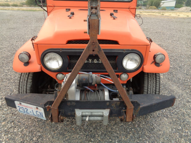 1967 toyota land cruiser fj40 fj-40 barn find