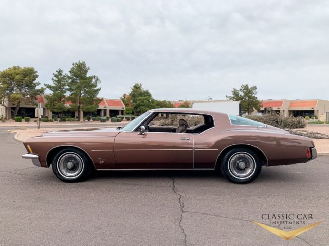 1971 buick riviera gs boat tail 2dr ht - 455ci - a/c -buckets - rust free - wow!
