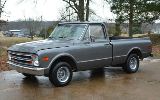 1968 chevrolet custom c10 swb fleetside pickup truck