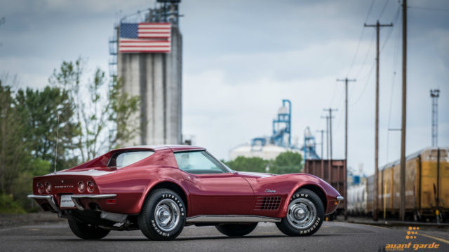 1970 chevrolet corvette, 454, 4 speed, matching numbers, original color