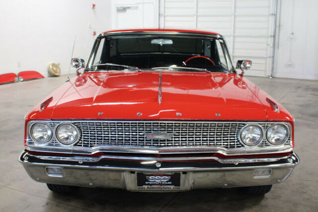 1963 ford galaxie 500 52961 miles red hardtop fastback