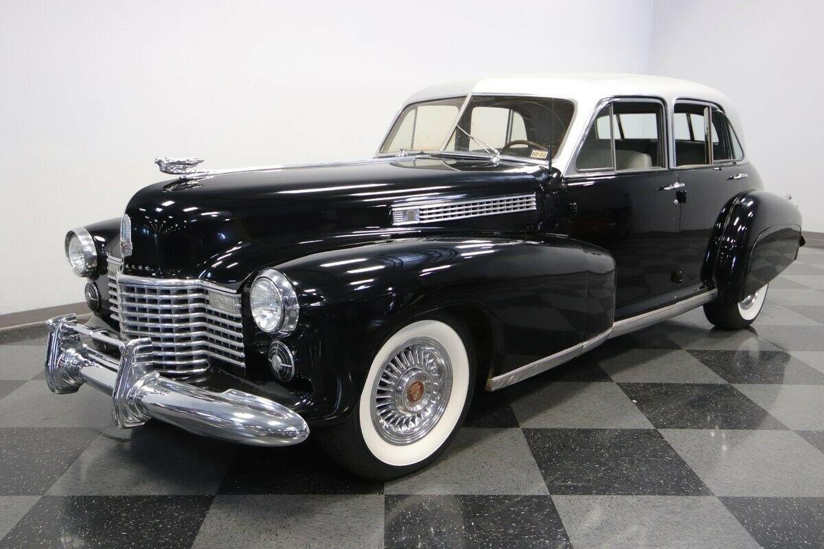 1941 cadillac black gray caddy sedan 346 ci v8 33386 miles